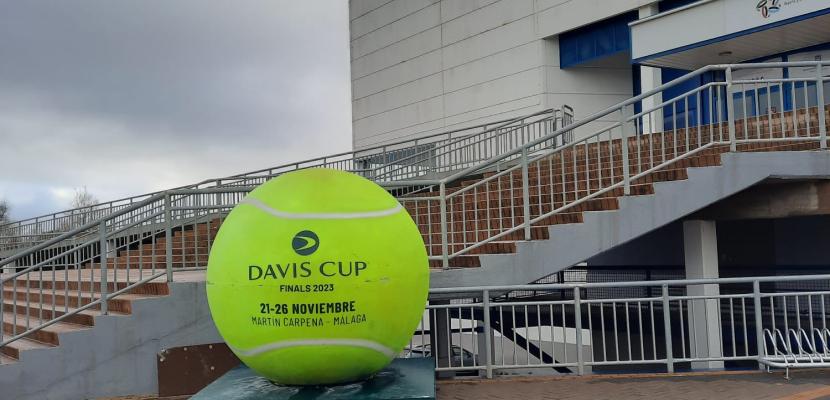 “José Mª Martín Carpena” Sports Palace. Place of the Davis Cup in Malaga. 