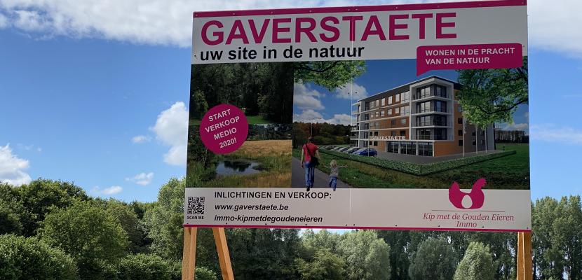 verkoopsbord Gaverstaete