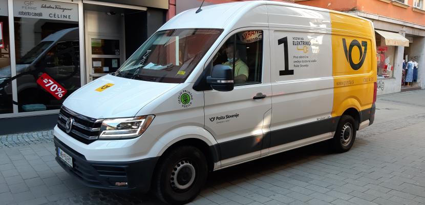 Maribor pedestrian zone introduced e-delivery