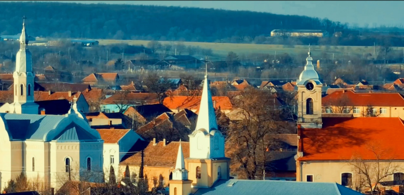 Renewable energy production with solar panels and local energy community in Buteni, Romania