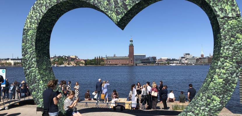 City of Stockholm waterfront