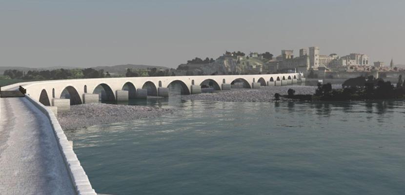 Pont d'Avignon rebuilded