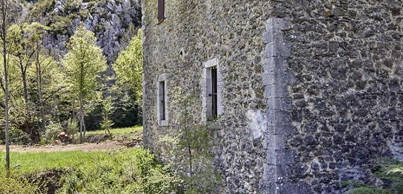 Mill in a rural area, South of France