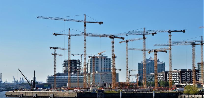 Construction Site Hamburg HafenCity