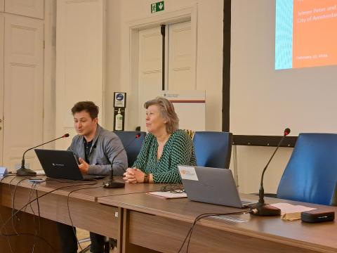 Interregional Learning & Experience in Rome 2024 - Jelmer & Inez