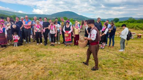 Rose Harvesting ritual, Bulgaria