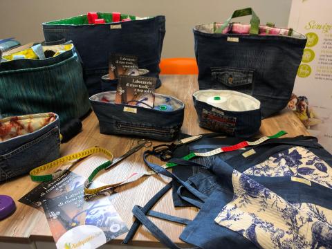 Items made with jeans