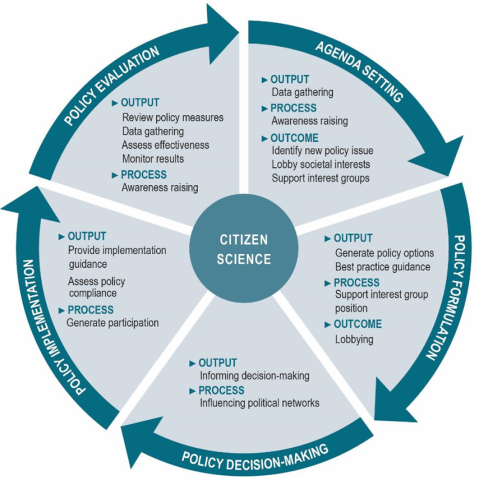 Citizen Science in the policy lifecycle