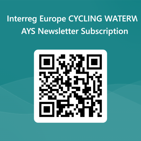 A qr code to subscribe to our newsletter