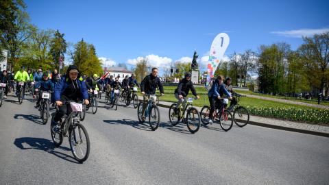 Annual cycling event on 4th of May in Rezekne city