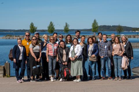 Group photo of project partners