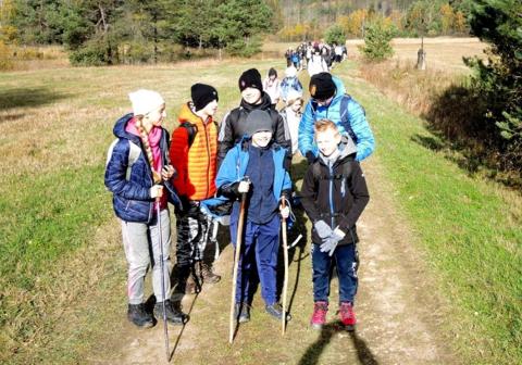 Hiking rally organized by Complex of the Landscape Parks