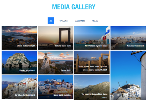 Aegean islands - media gallery