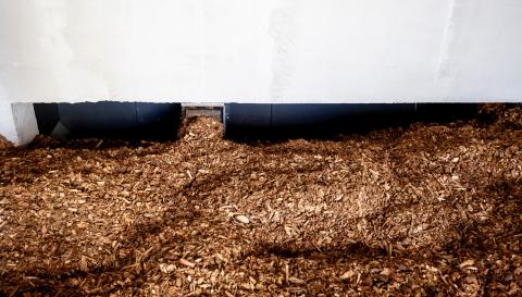 wood chips as raw materials