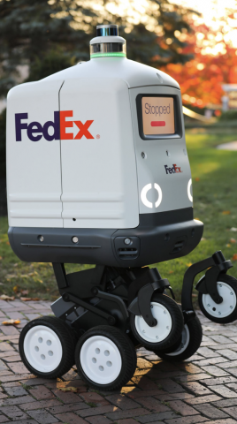 FedEx zero-emission electric vehicles. Last-mile innovations. FedEx zero-emission electric vehicles.