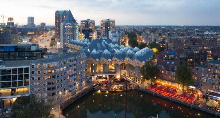 Rotterdam skyline