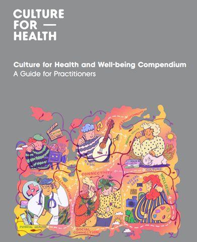 Culture for Health poster with artistic representation