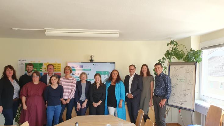 A group of stakeholders convened in Frankfurt for the inaugural German Regional Stakeholder Meeting as part of the Interreg Europe project's INSPIRE initiative. The meeting took place at the offices of the Institut für Ländliche Strukturforschung e.V.