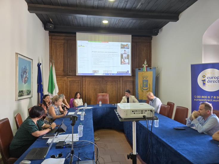 Local stakeholder meeting in Gerace (July 2024)