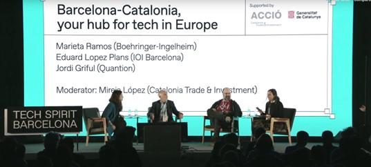 Roundtable in the Tech Spirit event - Barcelona
