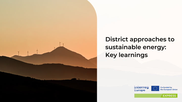 District approaches to sustainable energy: Key learnings
