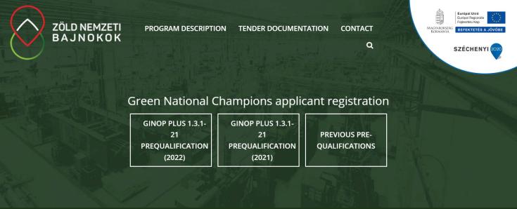 Green National Champions Applicant Registration