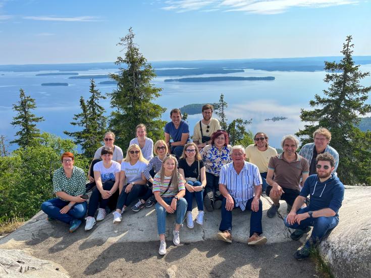 EXPRESS project partners in North Karelia, Finland EXPRESS project partners in Koli, North Karelia, Finland