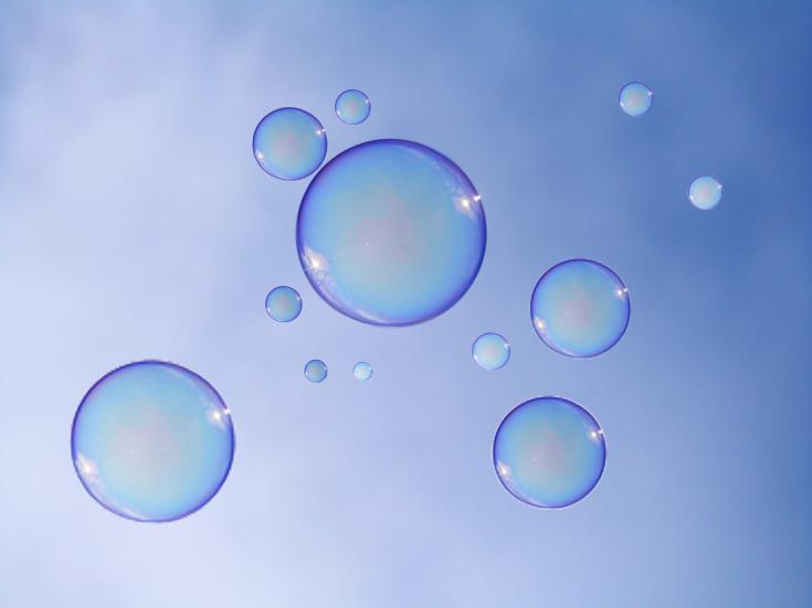 Hydrogen bubbles 