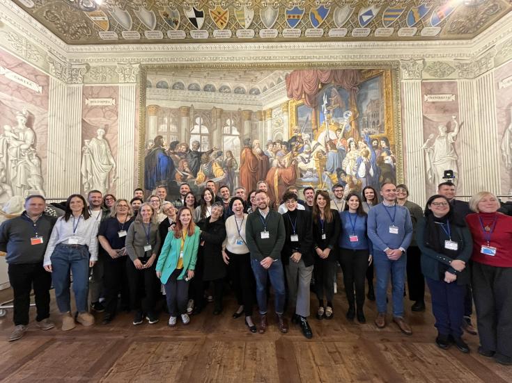 Group picture workshop Vittorio Veneto Italy 