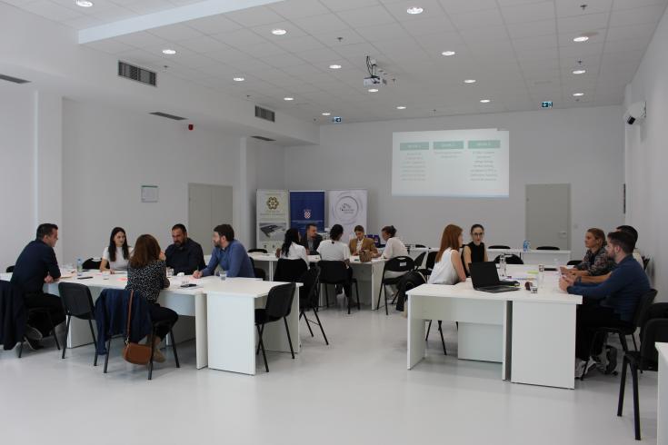 The image shows the participants of the stakeholder workshop in Poličnik, Croatia on September 27th, 2024. 