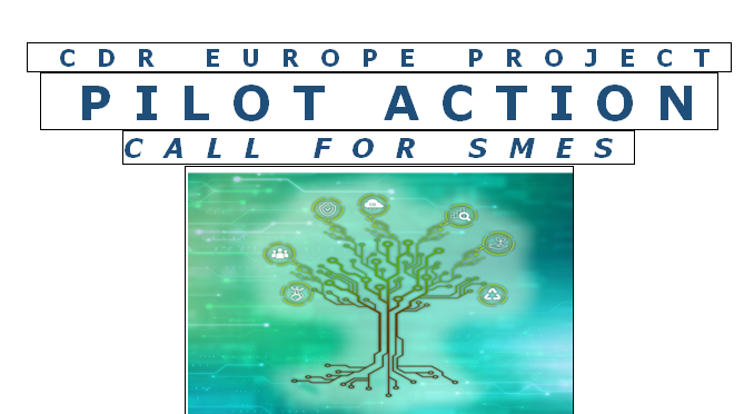 PILOT ACTION CDR EUROPE PROJECT-Launching the Call for SMES 