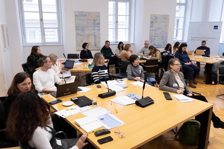 People sitting in the meeting room