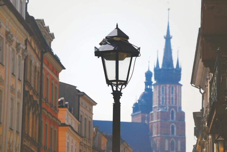 Lamp in Krakow