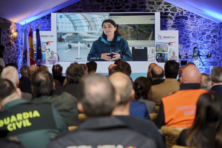Presentation of DroneFinder solution at the Galician Emergency Agency on January, 9th 2024 Presentation of DroneFinder solution at the Galician Emergency Agency on January, 9th 2024
