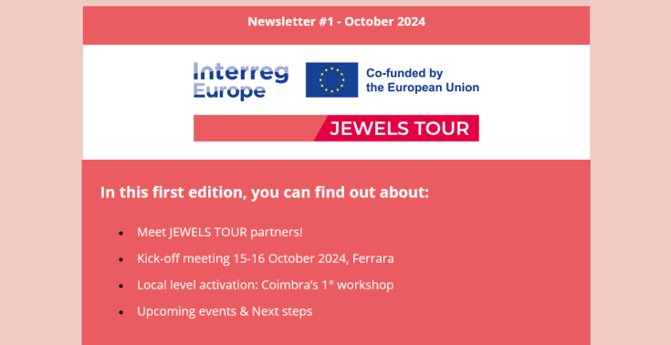 First Edition - JEWELS TOUR Newsletter