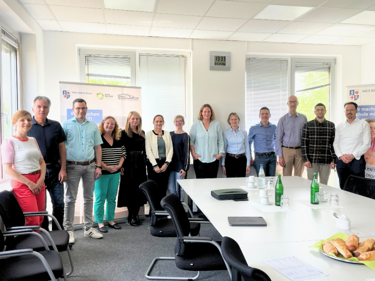 Participants of the most recent expert dialogues on circular economy in County Bergstrasse, Germany 