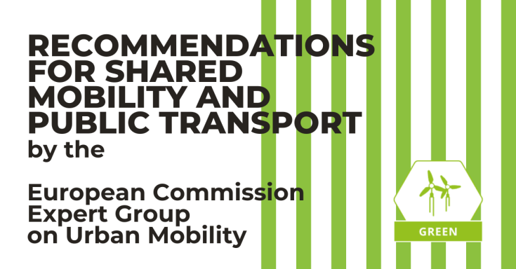 Recommendations for shared mobility and public transport