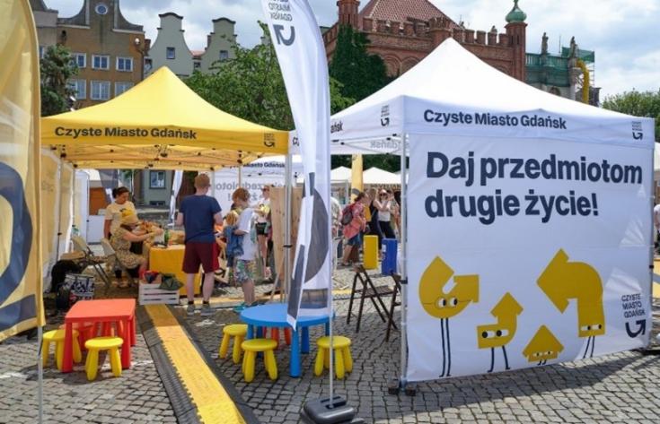 Participants at the Clean City Festival in Gdansk