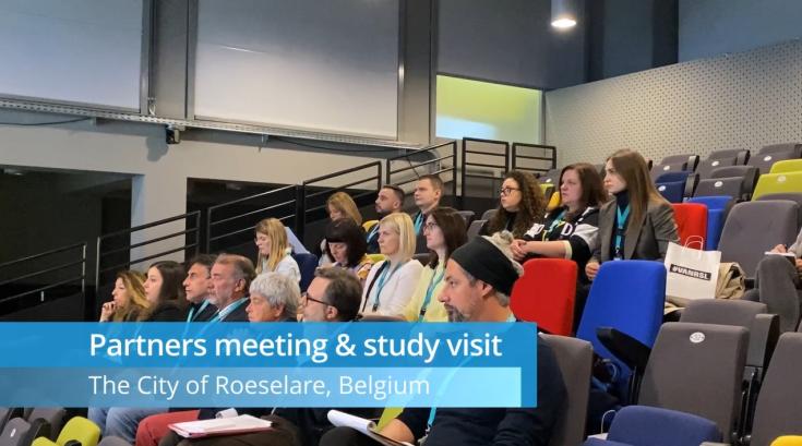 Title photo video of the partners' meeting and study visit to Roeselare.