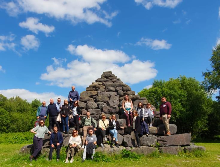 Photo of Partners in a lanscape of Ireland