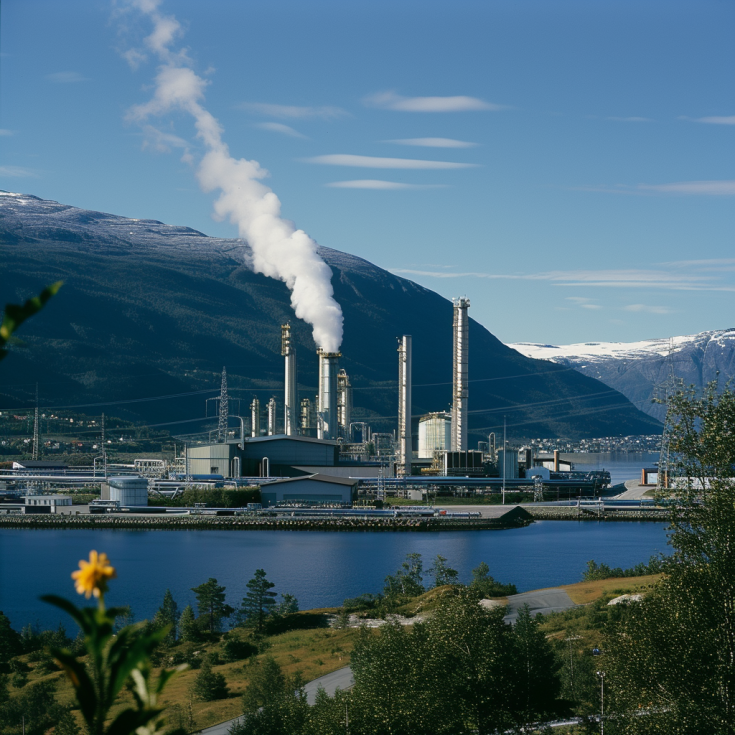 Norwegian nature including natural gas utilization