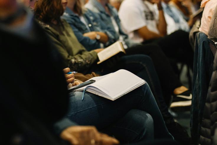 Stock photo of a meeting