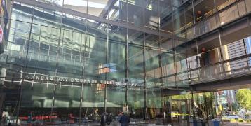 Arizona State University’s Sandra Day O’Connor College of Law Modern building with glass facade