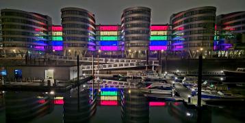 Image of city buildings in Duisburg