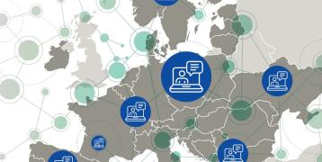  Interreg Europe brings together different parts of Europe to exchange knowledge. 