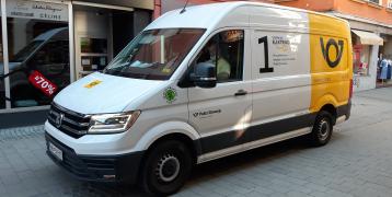E-van delivery in Maribor pedestrian zone Maribor pedestrian zone introduced e-delivery