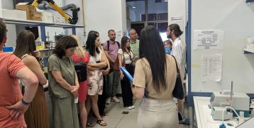 The Laboratory of Medicinal Chemistry and Pharmacognosy at the University of Patras hosted the project partners for their second on-site visit to Patras.