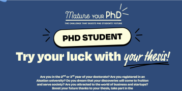 Front web page of Mature your PhD challenge