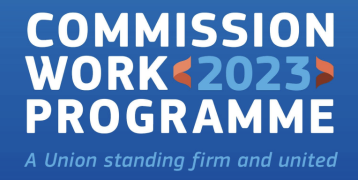 Commission work programme 2023 logo Commission work programme 2023 logo