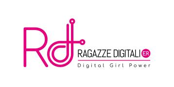 Digital Girls Emilia-Romagna Logo including subtitle Digital Girl Power
